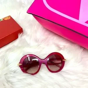 Pomellato pink sunglasses not viva magenta Pomellato | Accessories | Pomellato Pink Sunglasses Not Viva  main image 4